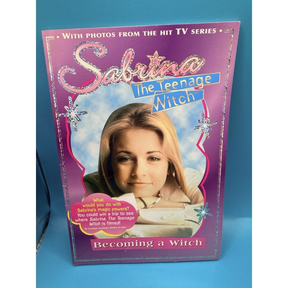 Sabrina The Teenage Witch Vintage Paperback Book Lot of 8 1990s TV Series Salem - Picture 2 of 9